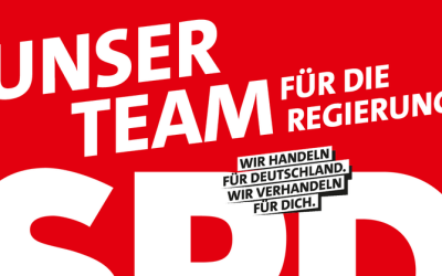 MITGLIEDERVOTUM ZUM KOALITIONSVERTRAG: 84,6% stimmen zu!